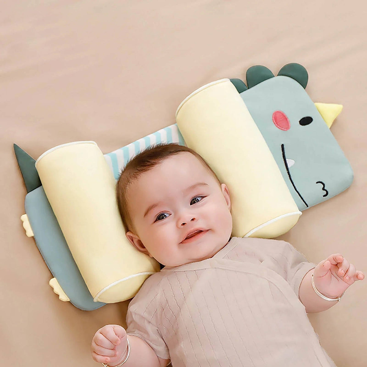 Customizable Infant Head Support Pillow