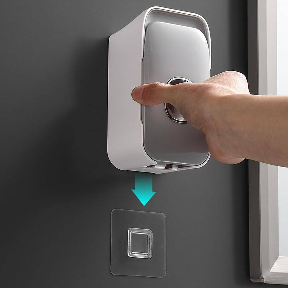 Wall-Mounted Smart Toothpaste Dispenser