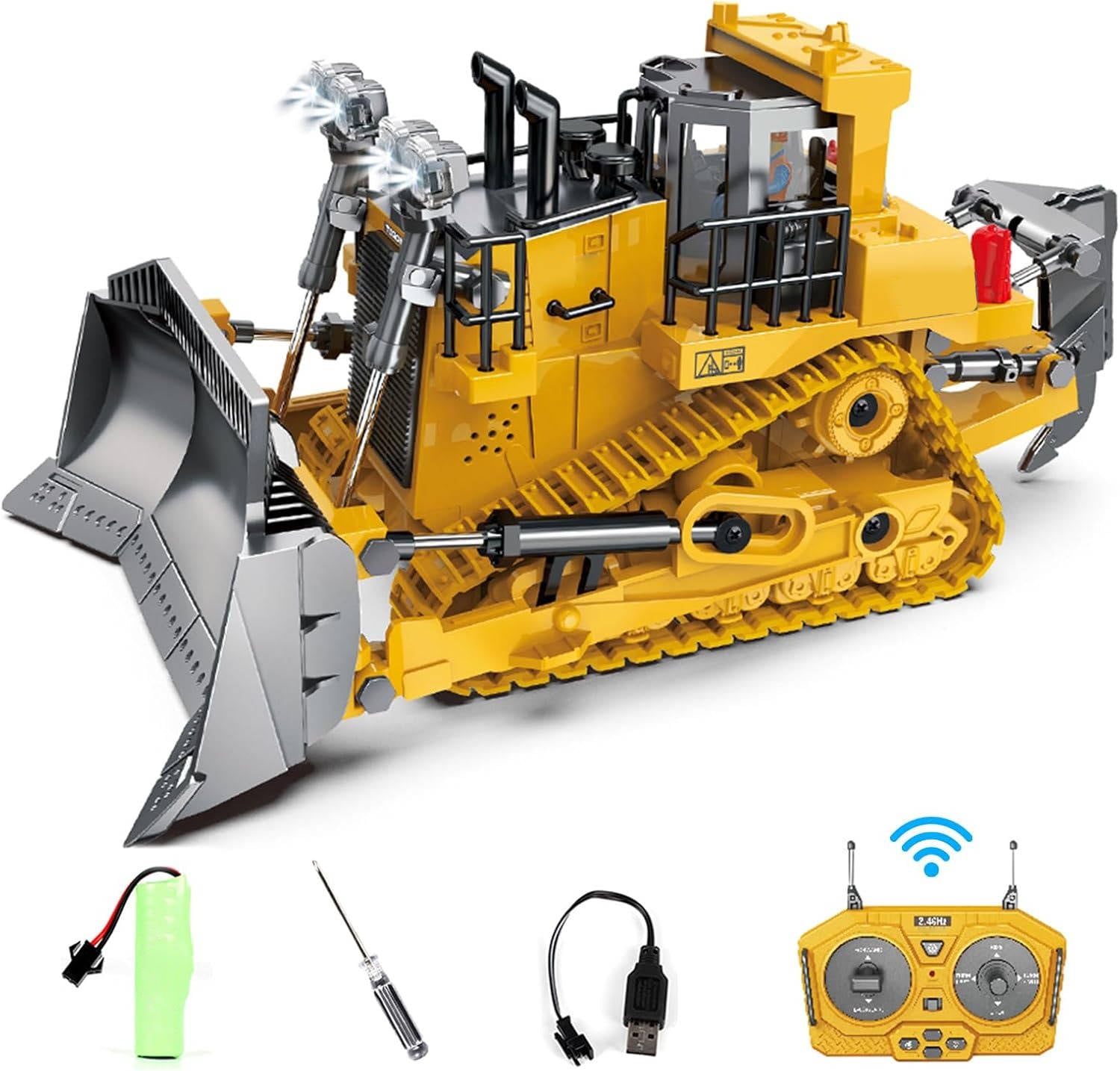 All-Terrain Remote-Controlled Construction Vehicle