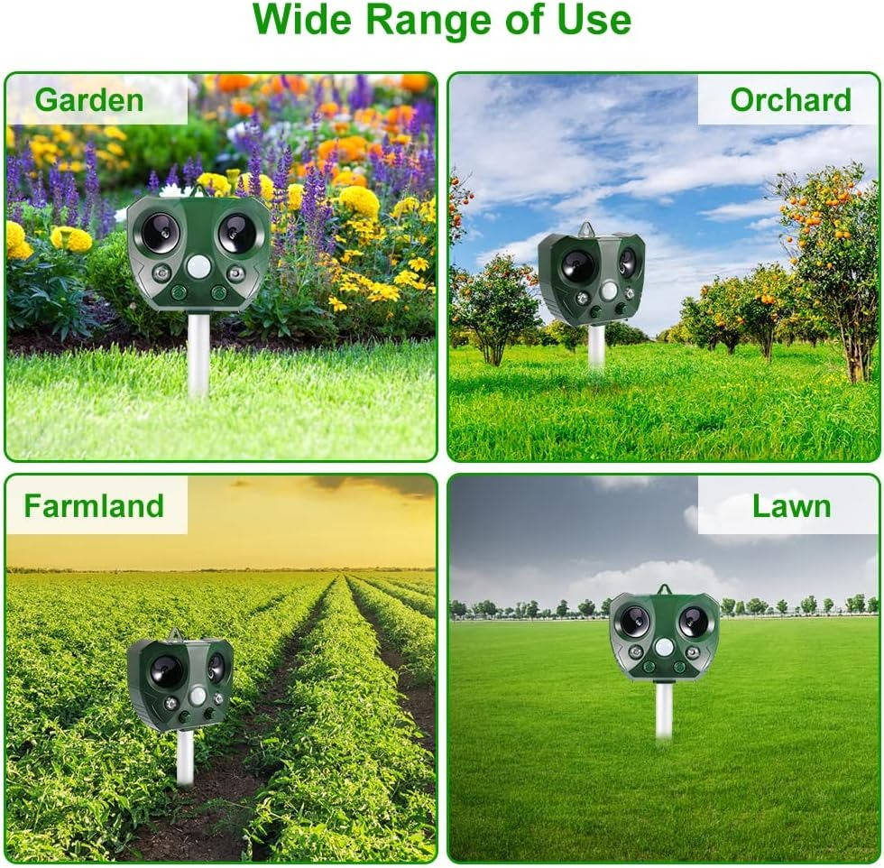 Smart Garden Guardian: Ultrasonic Pest Repeller