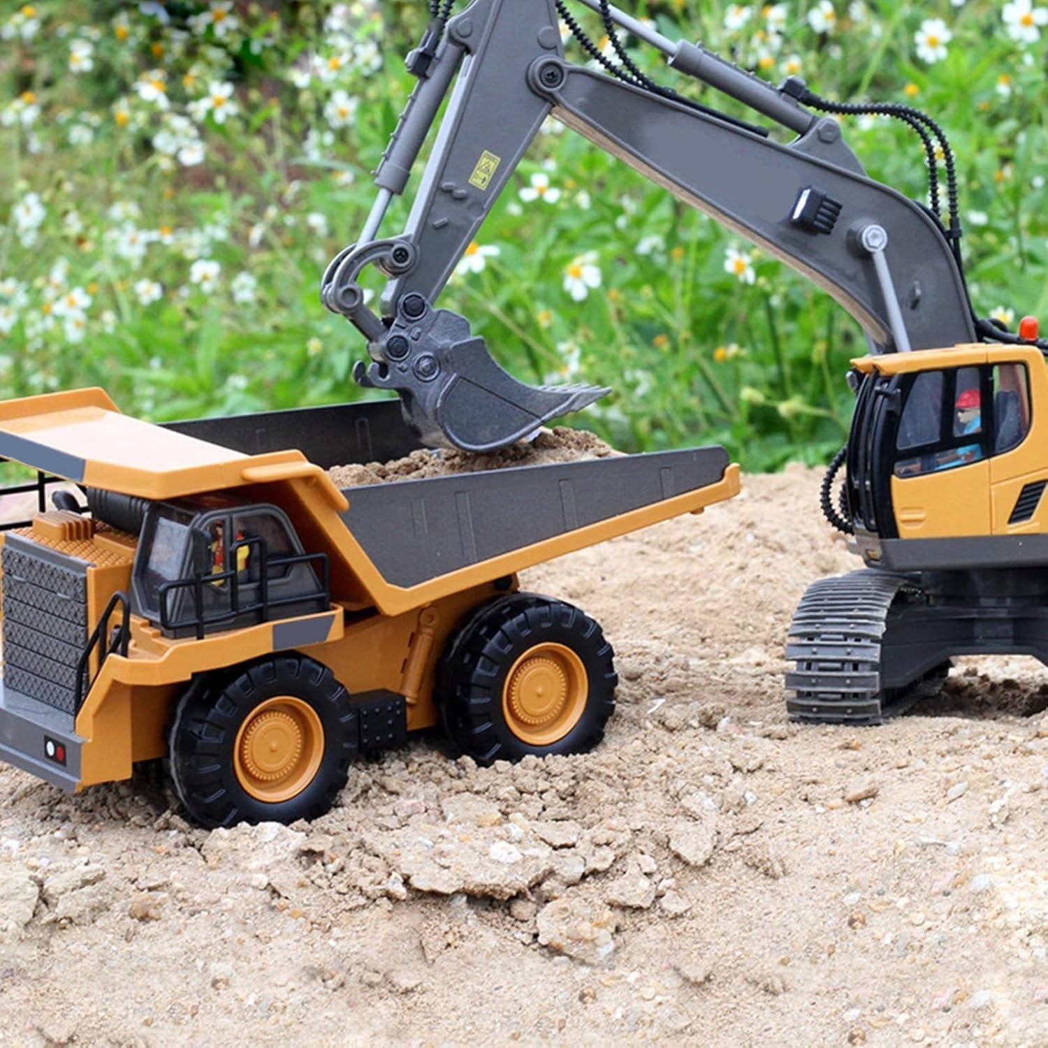 All-Terrain Remote-Controlled Construction Vehicle