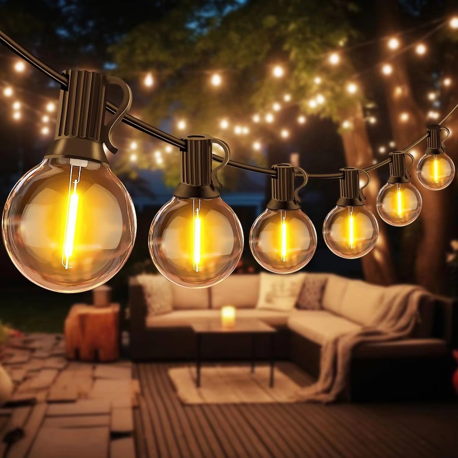 Brighten Your Outdoors with Inviting String Lights