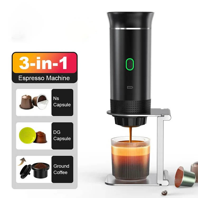 Compact Coffee Brewer - Enjoy Espresso, Cappuccino & More