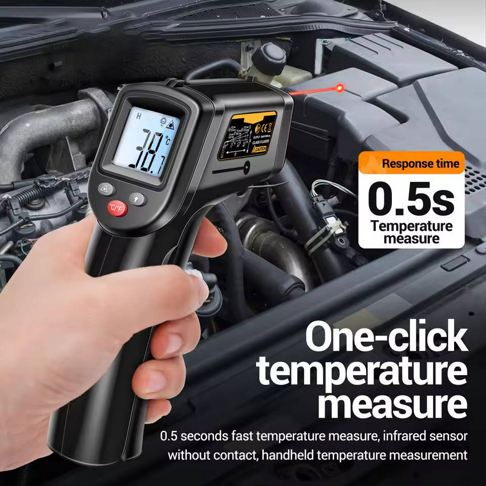 Precision Infrared Temperature Gun for Effortless Cooking