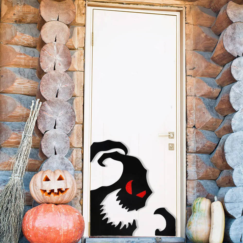 Hauntingly Fun Window Stickers for Halloween