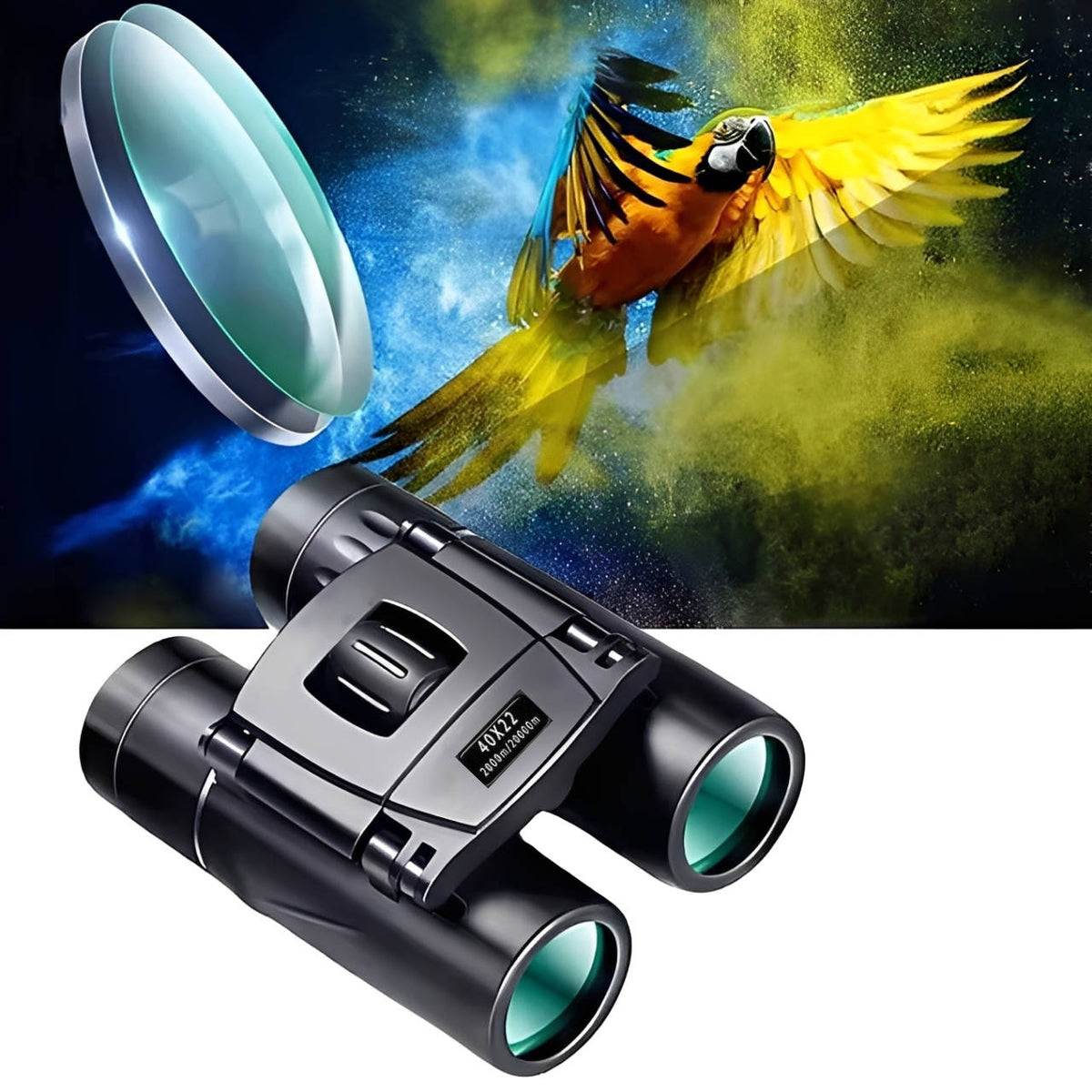 Ultra Clear 40x22 Zoom Binoculars for Bird Watching