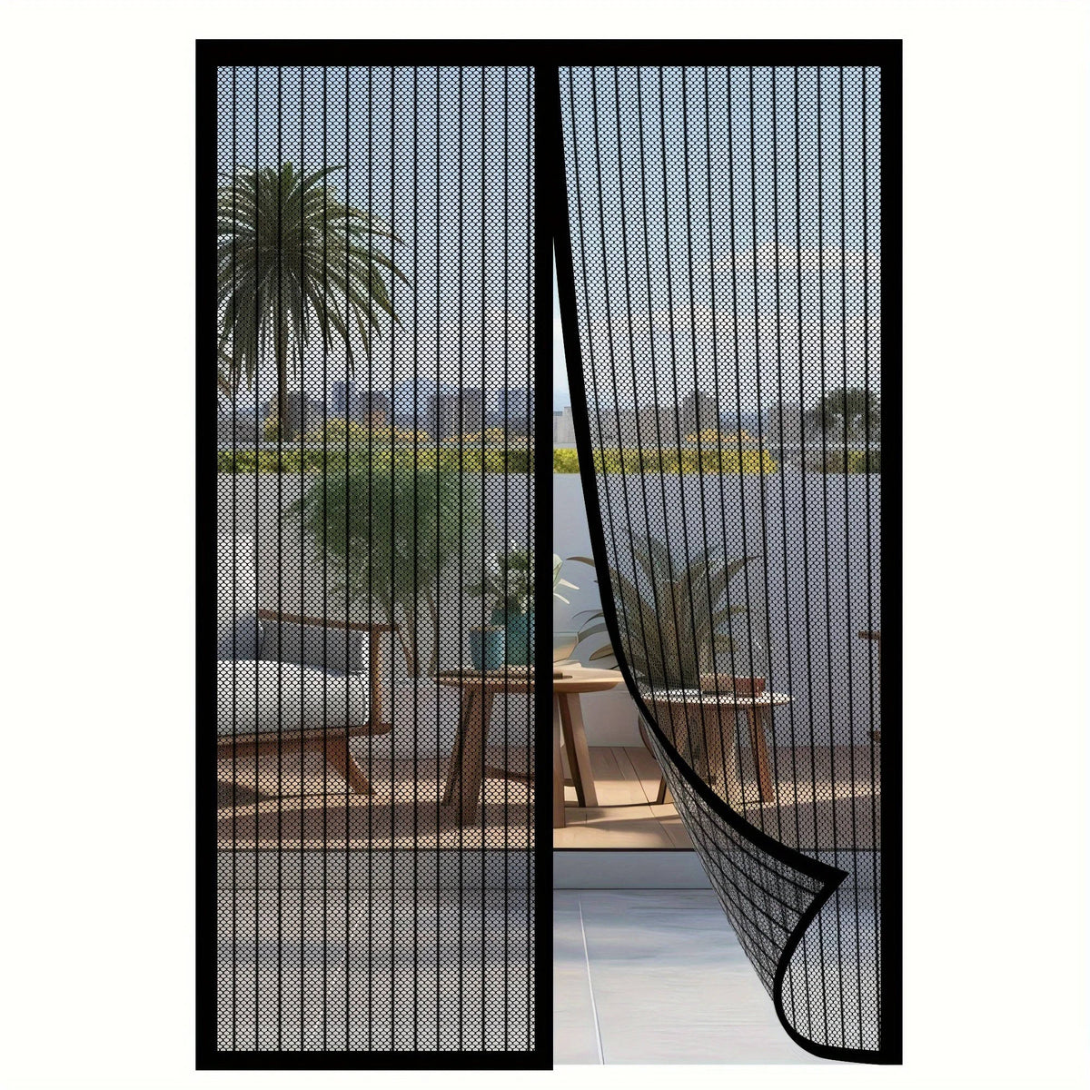 Custom Fit Magnetic Insect Barrier for Doors
