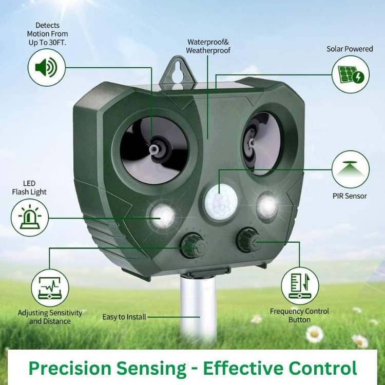 Smart Garden Guardian: Ultrasonic Pest Repeller