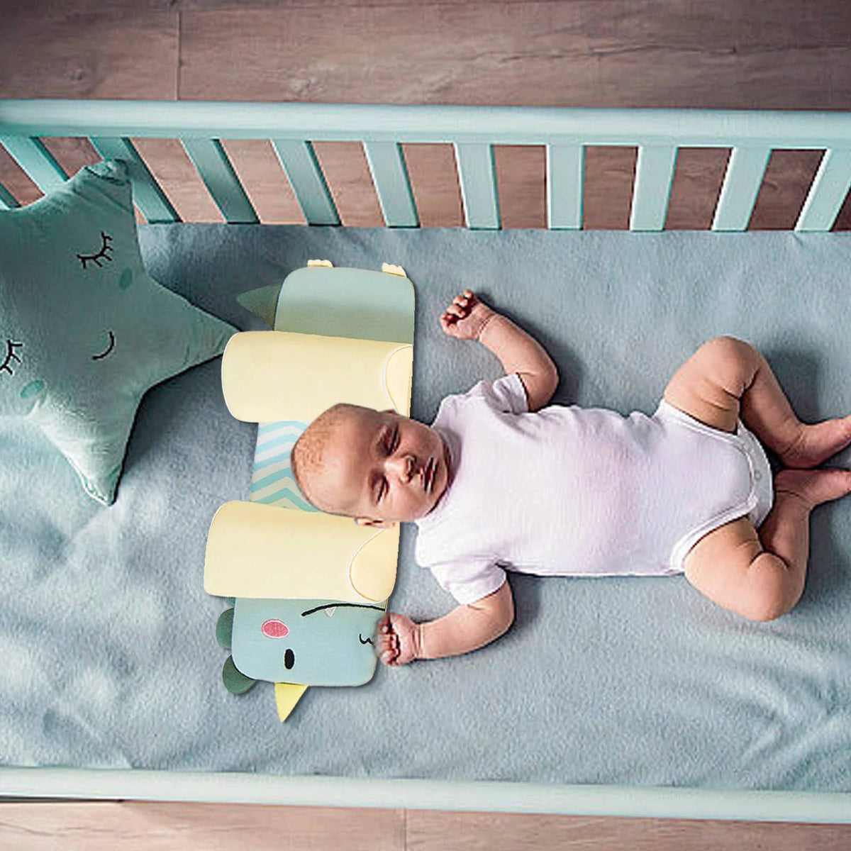 Customizable Infant Head Support Pillow