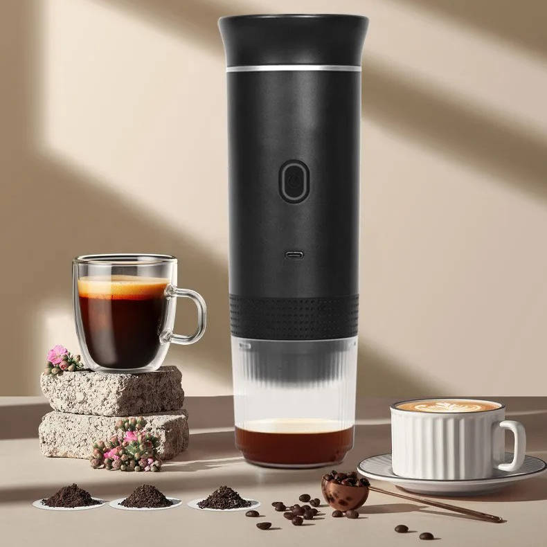 Compact Coffee Brewer - Enjoy Espresso, Cappuccino & More
