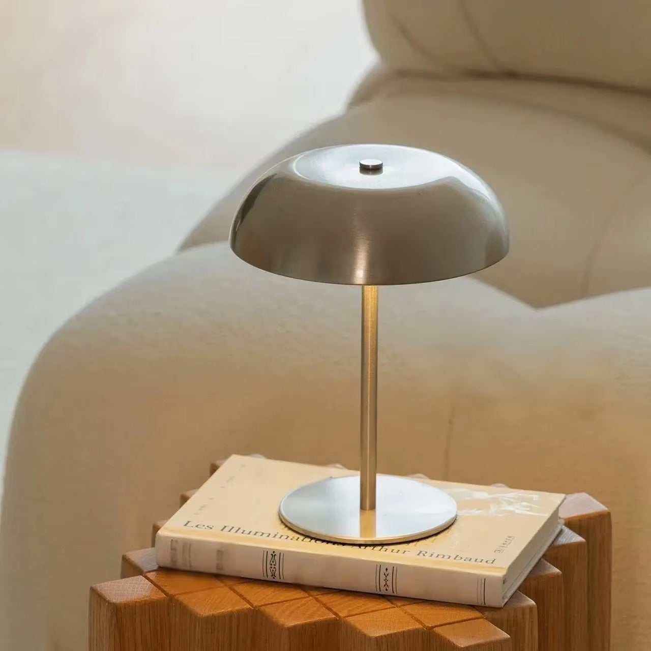 Smart Touch-Controlled LED Lamp with USB Recharge
