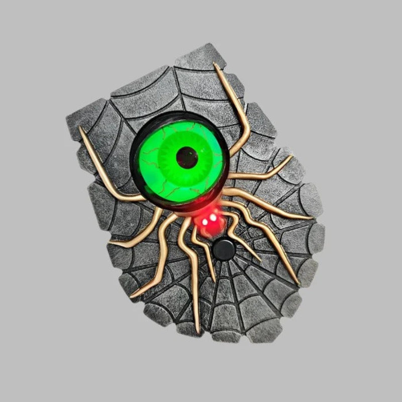 Spooky Spider Doorbell: Wireless Halloween Decor