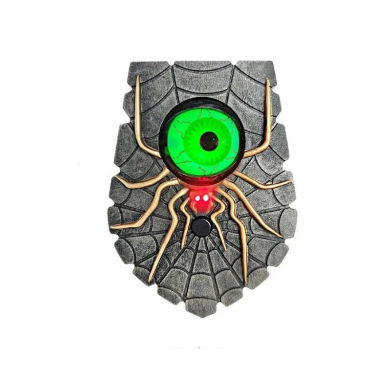 Spooky Spider Doorbell: Wireless Halloween Decor