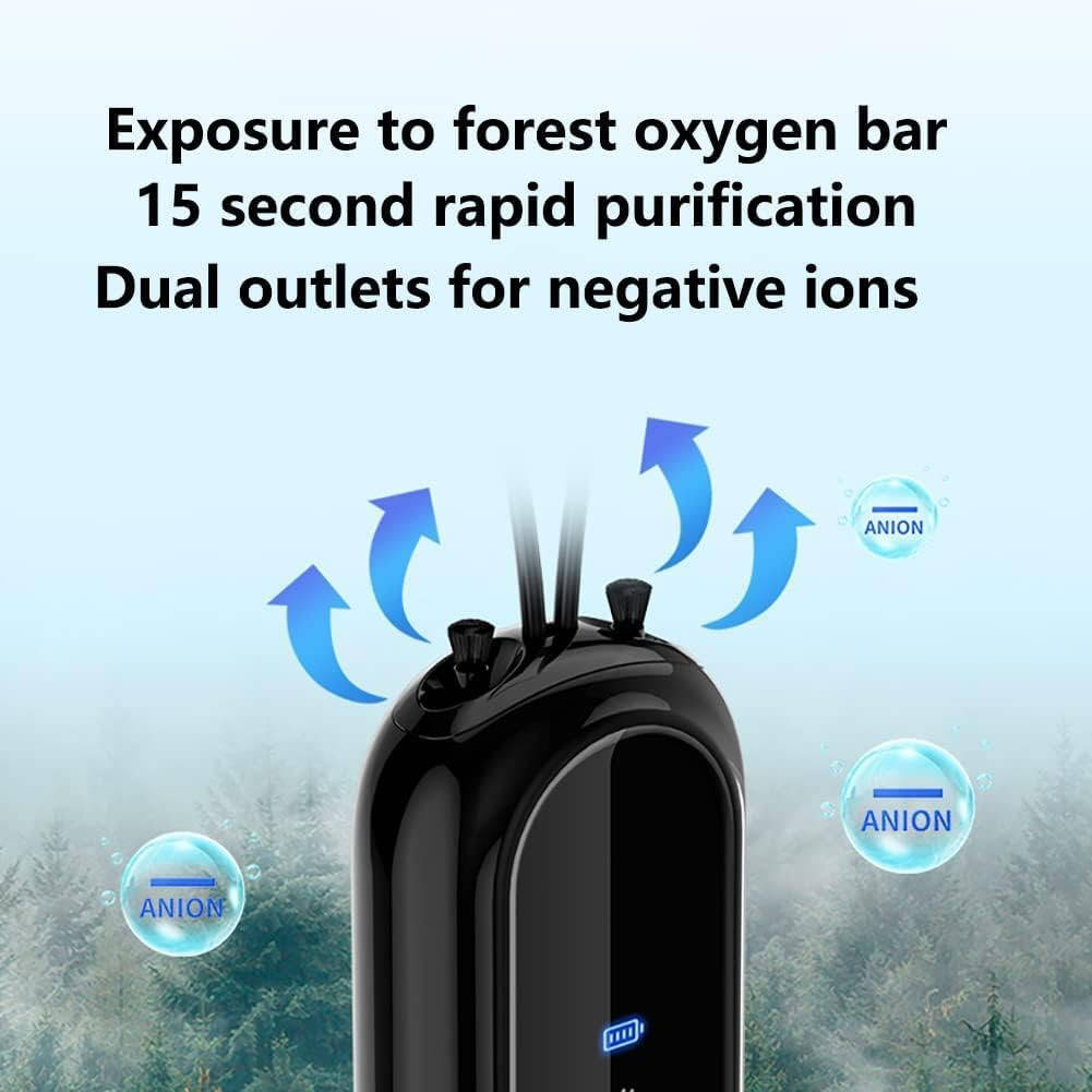 Neck-Mounted Air Freshener Device