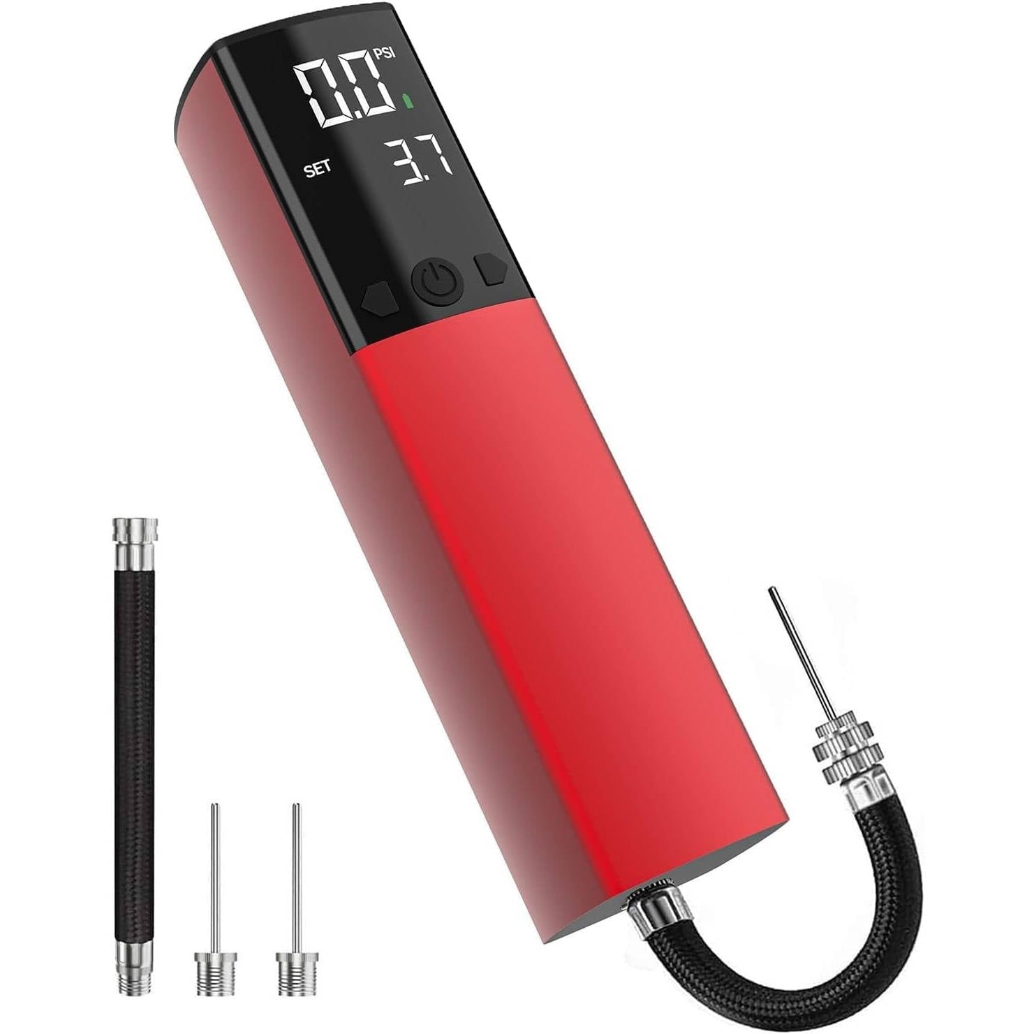 ProInflate Smart Ball Pump – 15 PSI Rechargeable Inflator with LCD Display