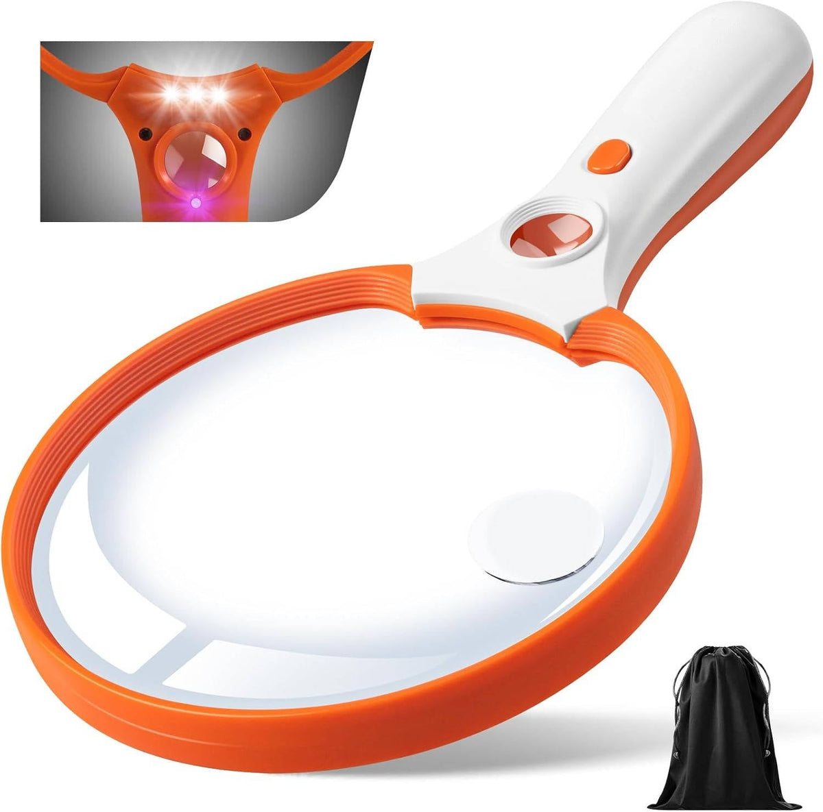Illuminated Magnifier for Effortless Reading