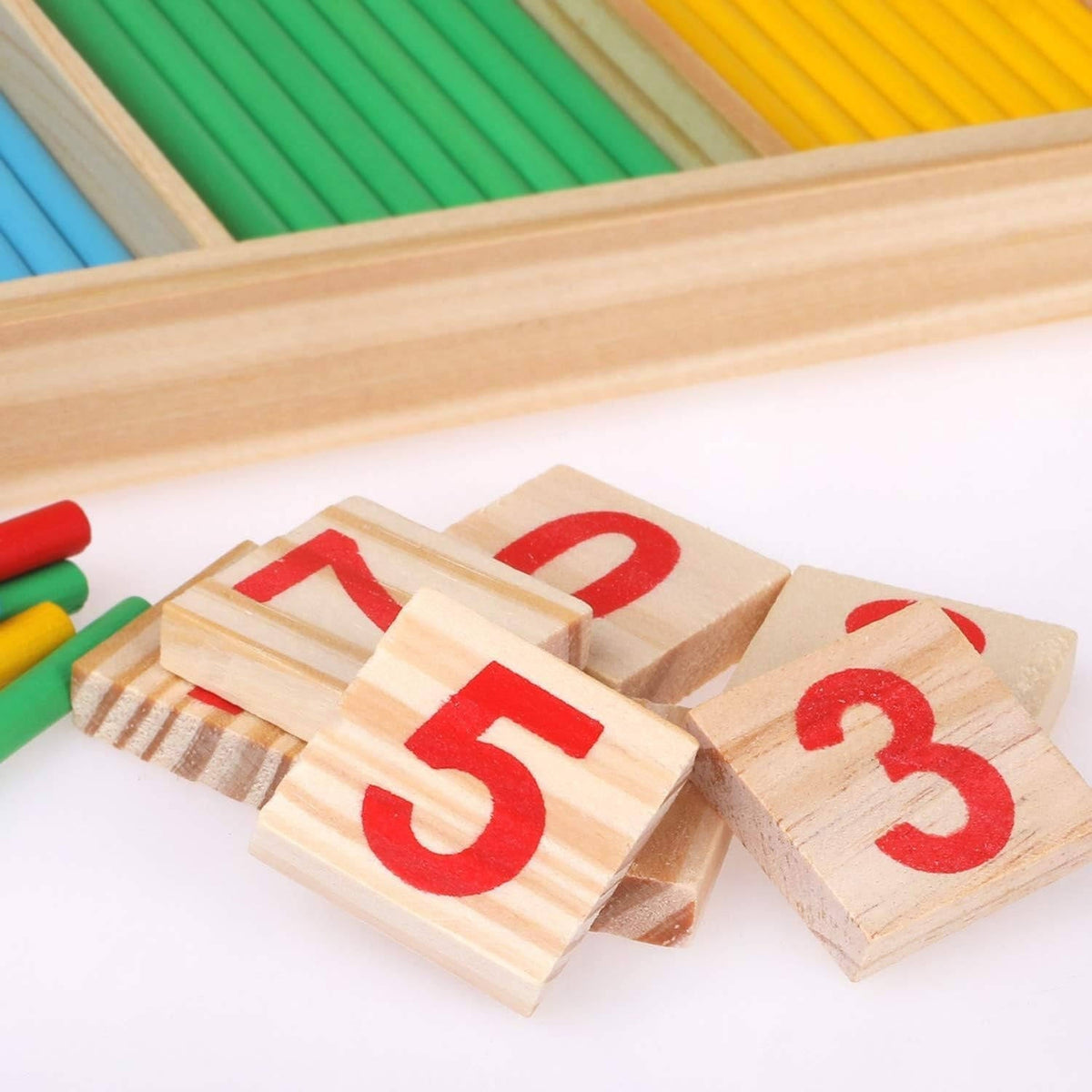 Interactive Counting Blocks and Sticks Set