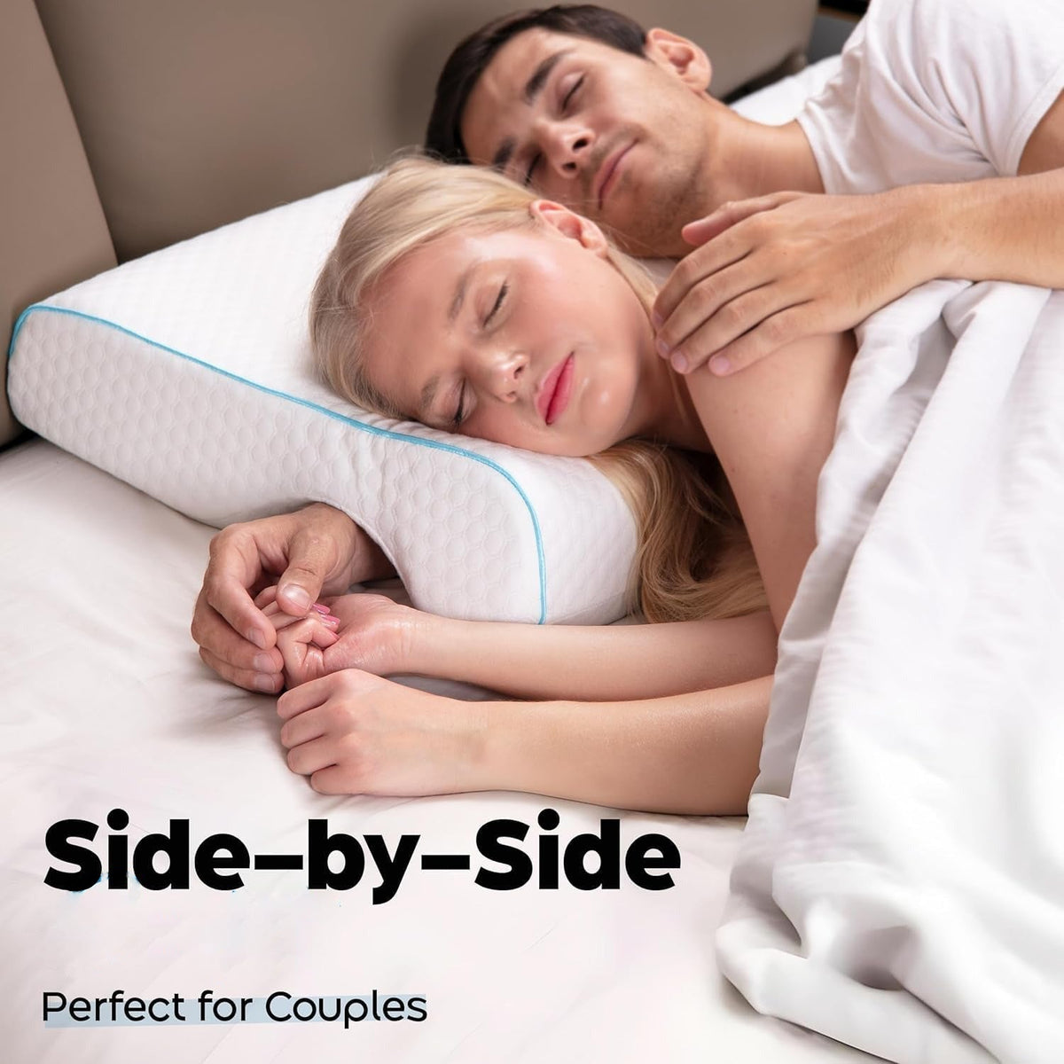 Cuddle Comfort Pillow with Arm Support for Couples