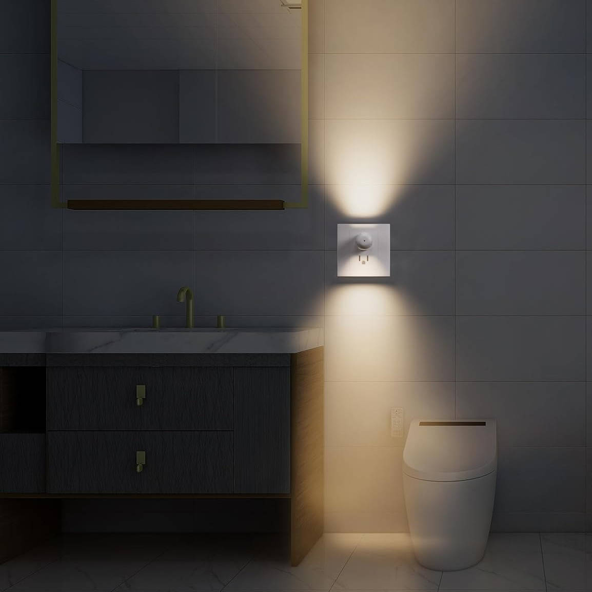Smart Night Sensor Wall Light