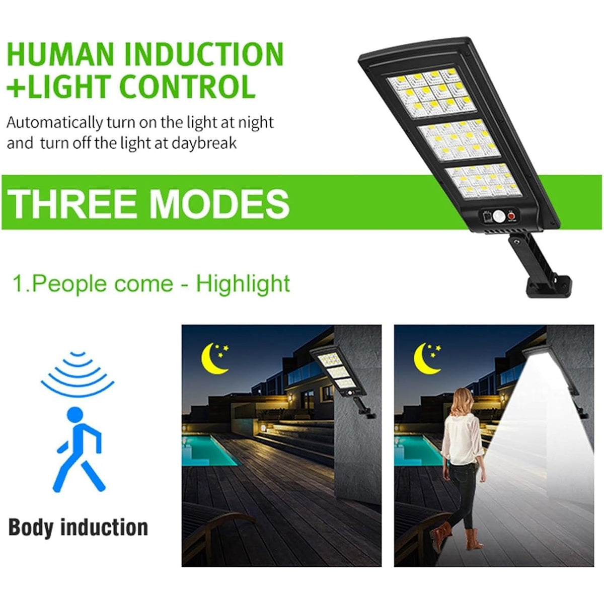 BrightGuard Solar Wall Light for Outdoor Spaces