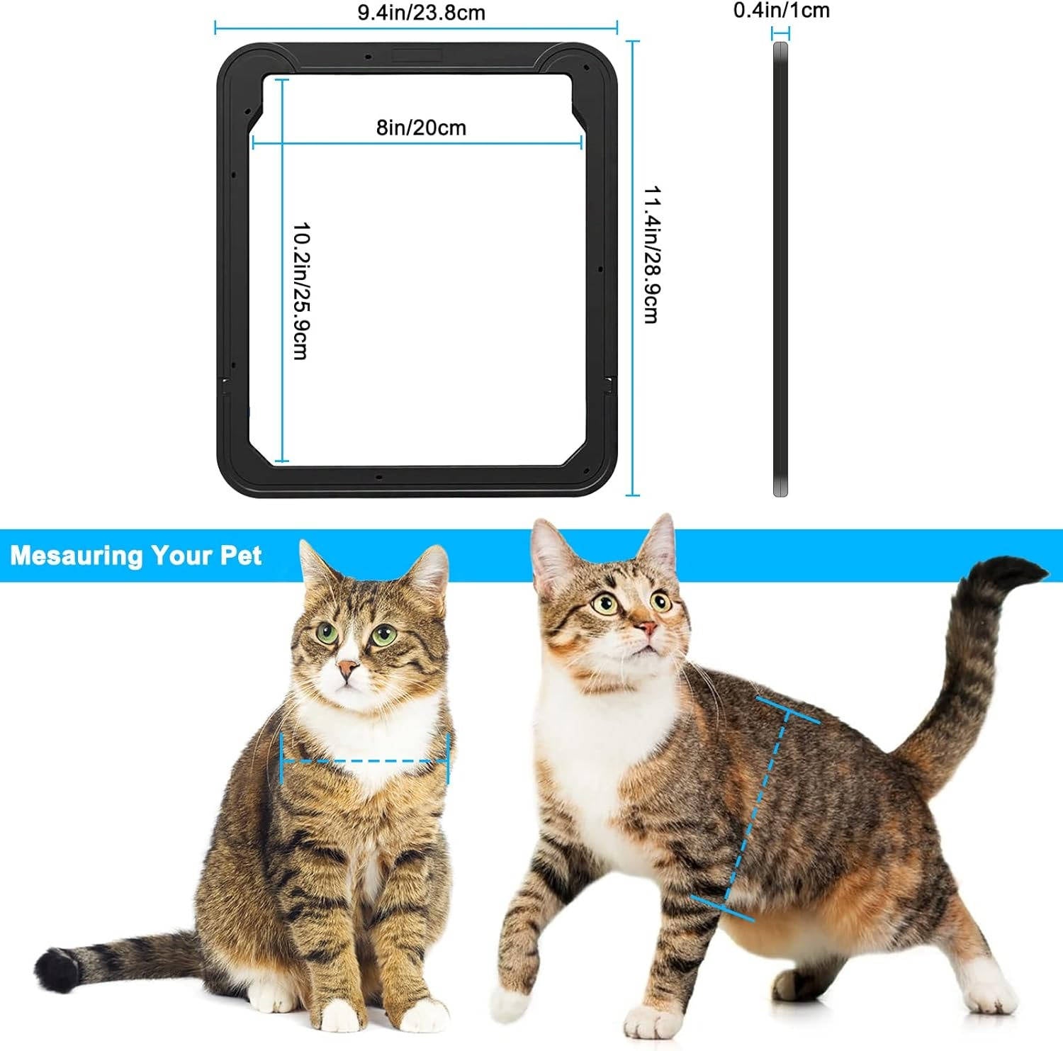 Smart Pet Access Screen for Dogs and Cats