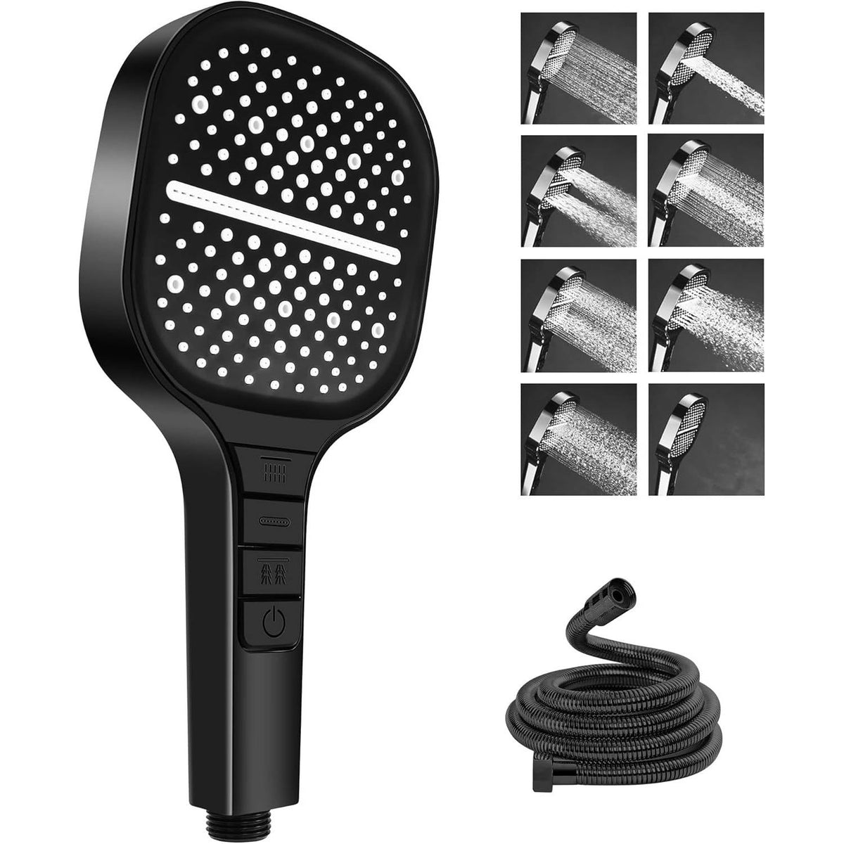 Revitalizing Power Shower Head for Ultimate Relaxation