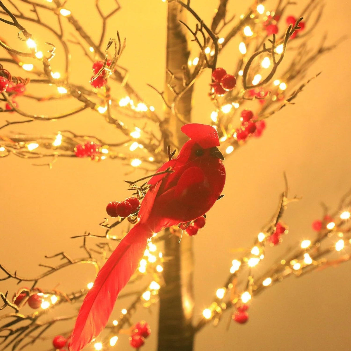 Illuminating Charm: Decorative LED Tree Accent