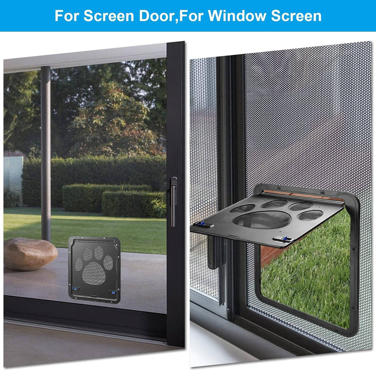 Smart Pet Access Screen for Dogs and Cats