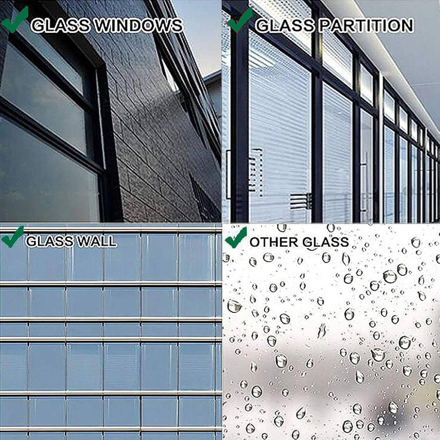 Extendable Window Cleaning Tool with Ergonomic Grip