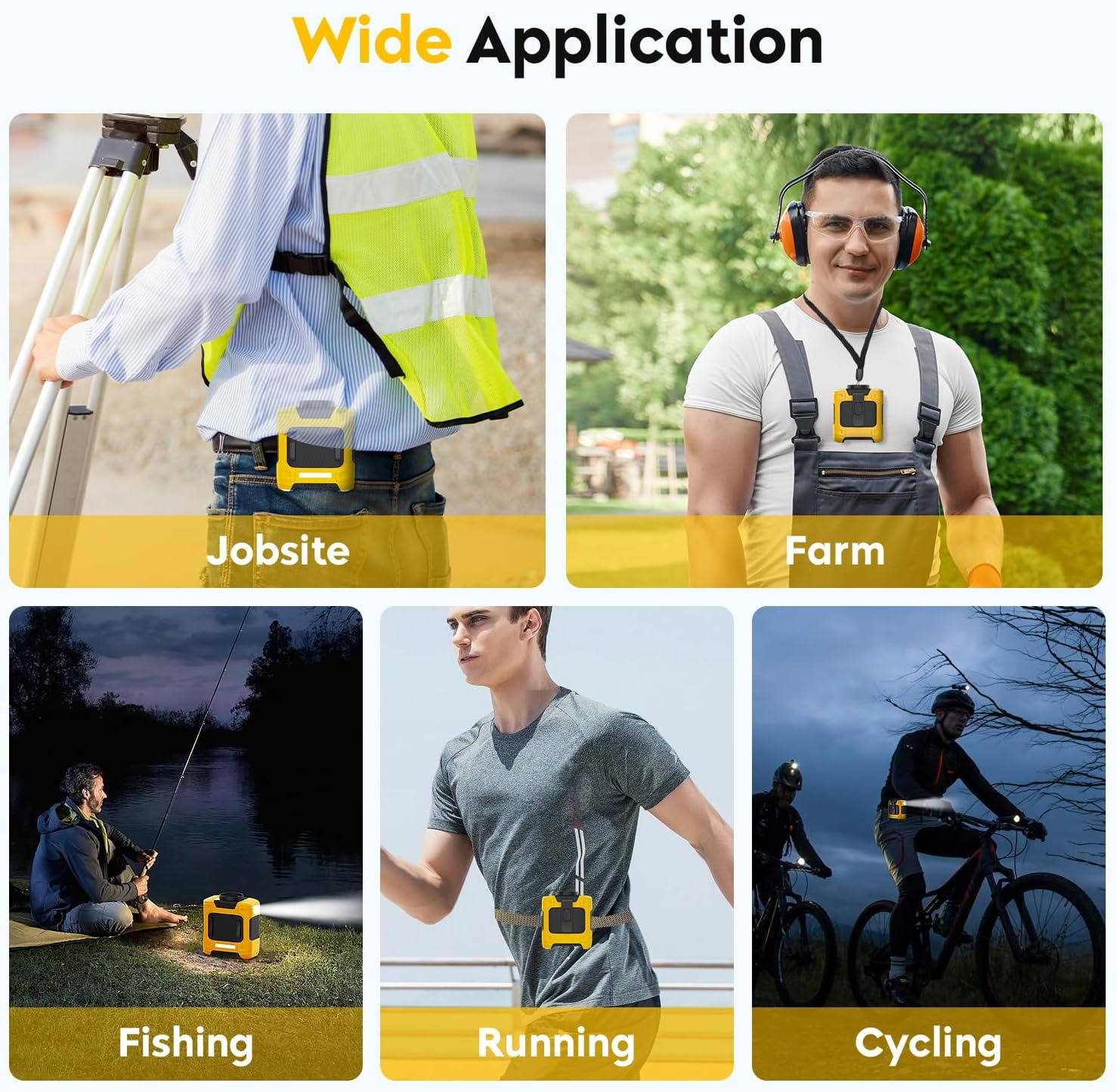 Compact Personal Cooling Device with Integrated Charging
