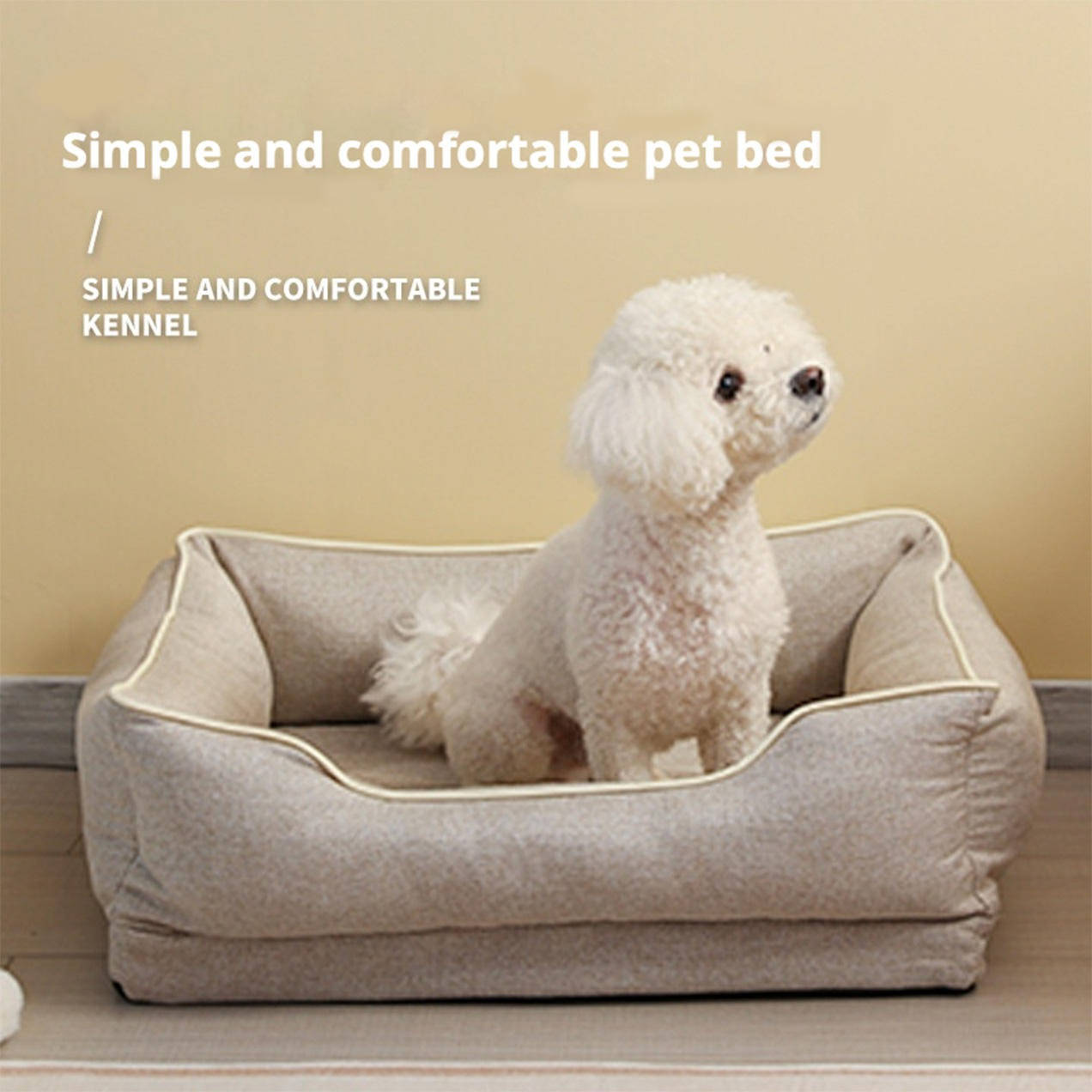 Secure Comfort Car Dog Bed for Back Seat Travel