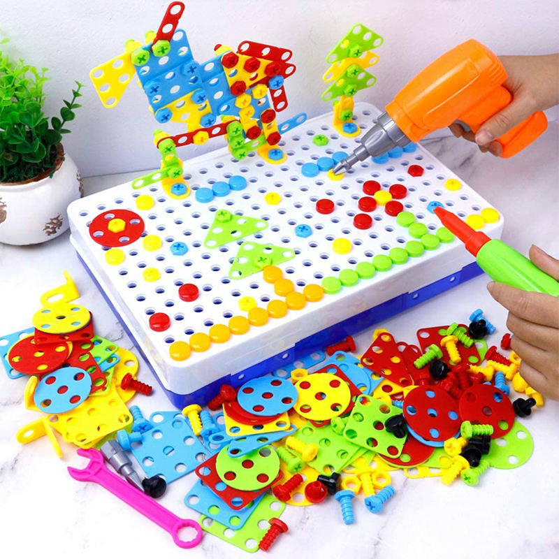 Creative Construction Set for Kids - 237 Pieces