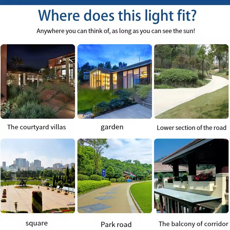 BrightGuard Solar Wall Light for Outdoor Spaces