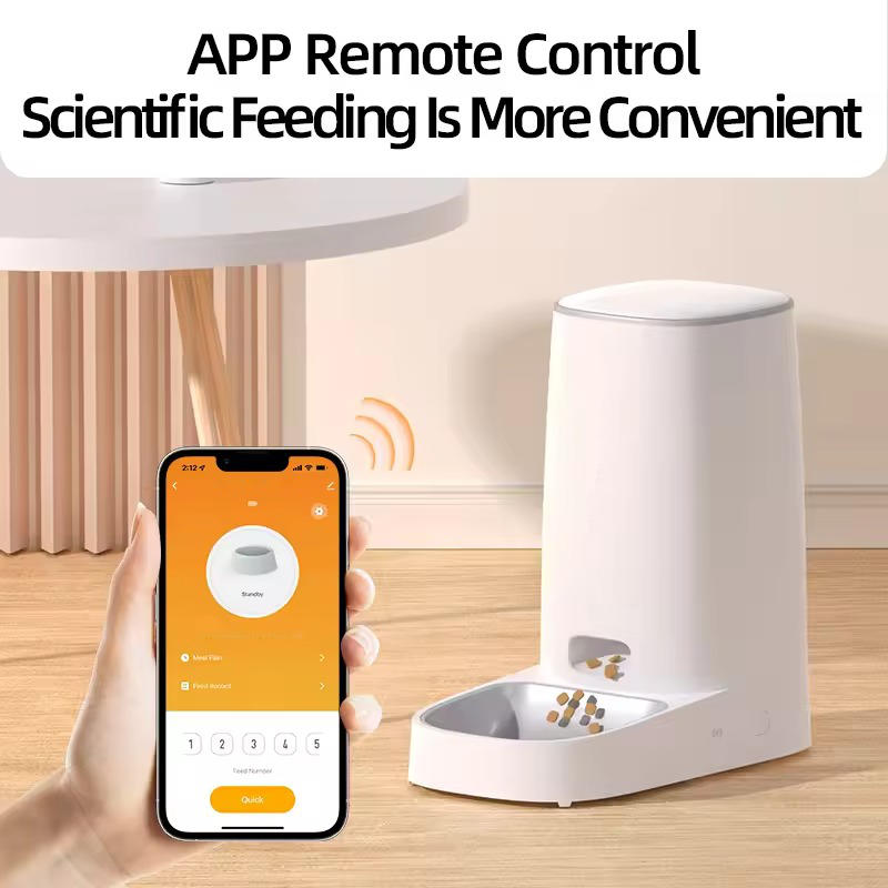 Smart Pet Meal Dispenser with App Control