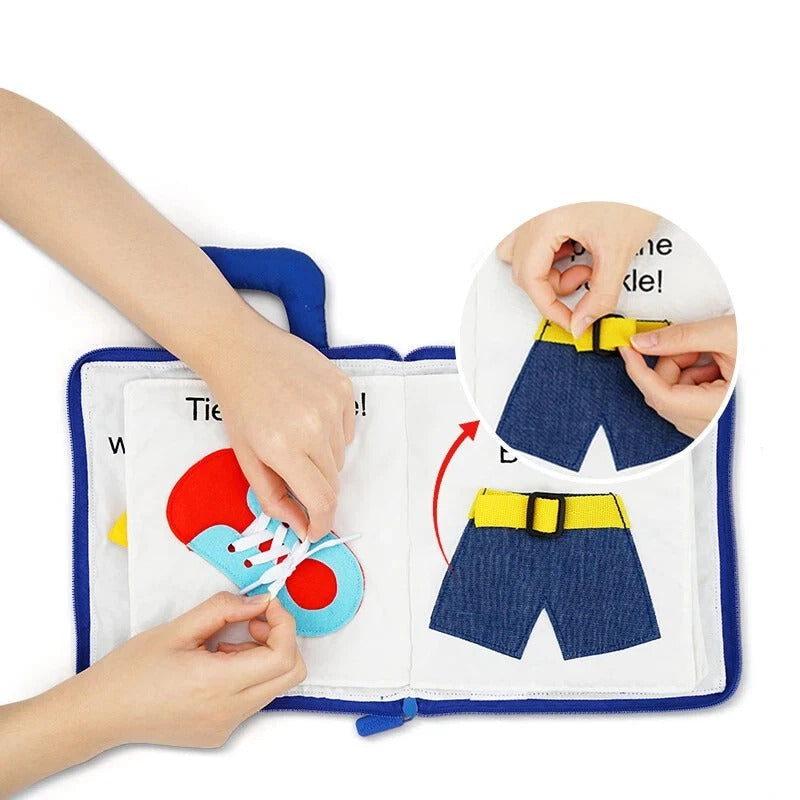 Engaging Sensory Book for Babies 0-6 Years