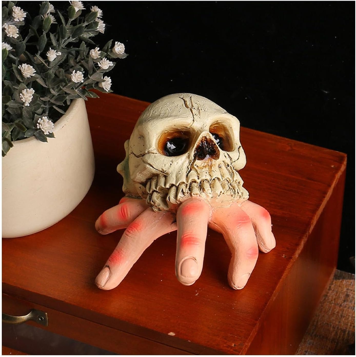 Spooky Skeletal Hand Garden Decor for Halloween