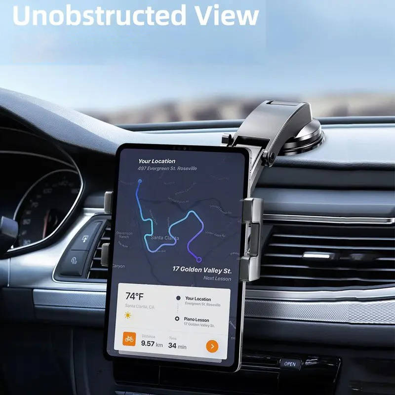 DriveSmart Tablet Mount – 360° Swivel Car Holder with Adjustable Arm