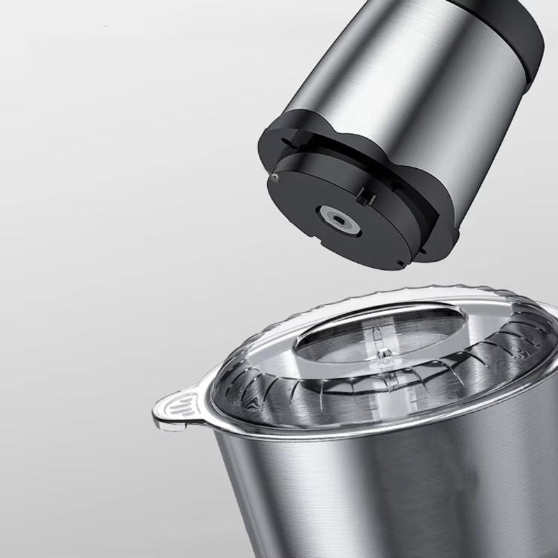 Ultimate Kitchen Food Processor with 300W Power and Stainless Bowl