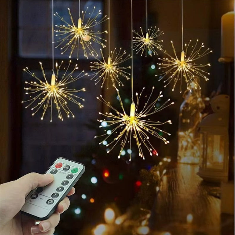 Sparkling LED Starburst Lights with Remote Control