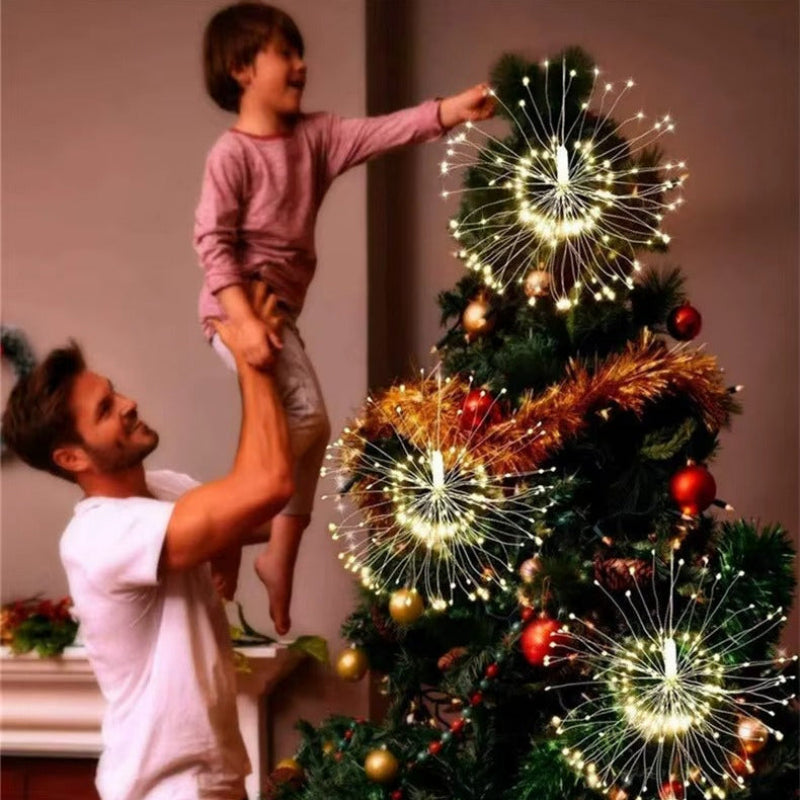 Sparkling LED Starburst Lights with Remote Control