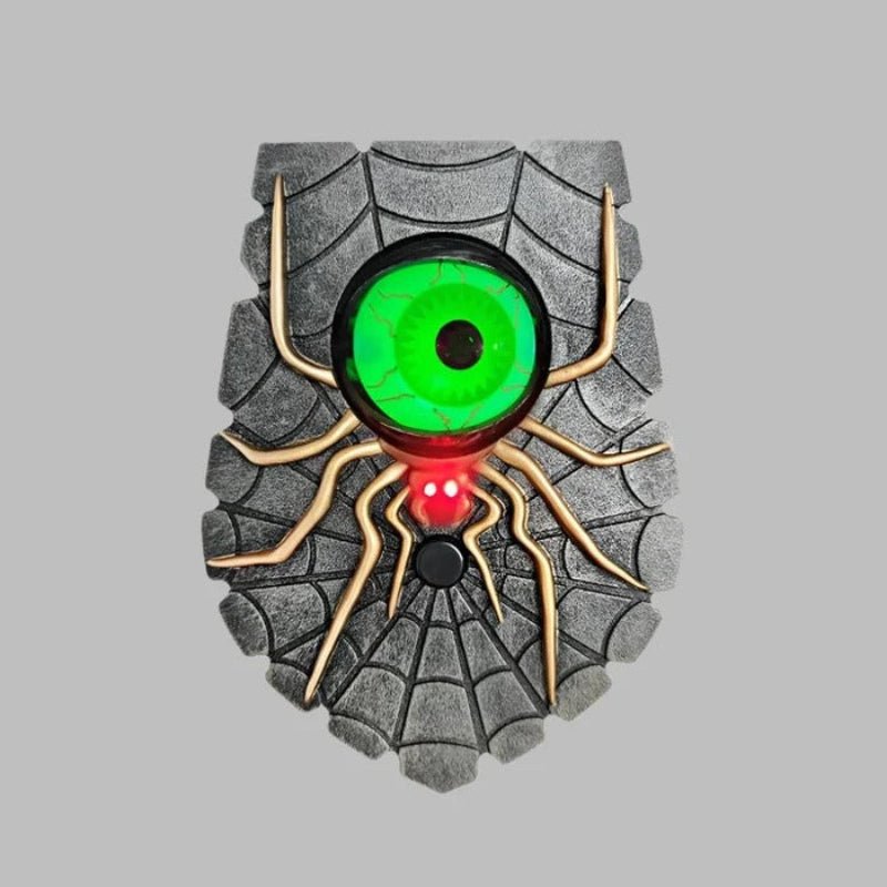 Spooky Spider Doorbell: Wireless Halloween Decor