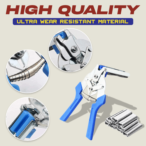 Heavy-Duty Wire Clamp Pliers for Fast Cage Assembly