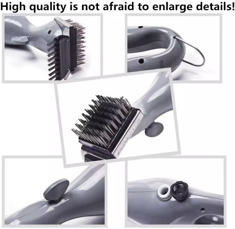Ultimate Steam-Powered Grill Cleaning Brush & Scraper
