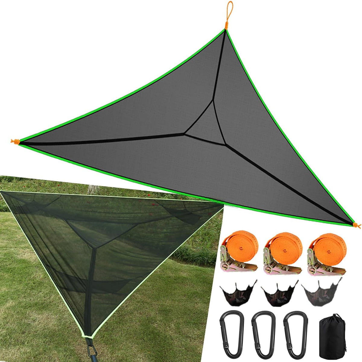 Outdoor Oasis | Spacious Group Hammock with Secure Suspension