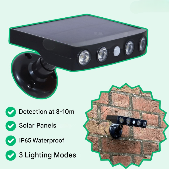 Motion Sensor Solar Garden Light