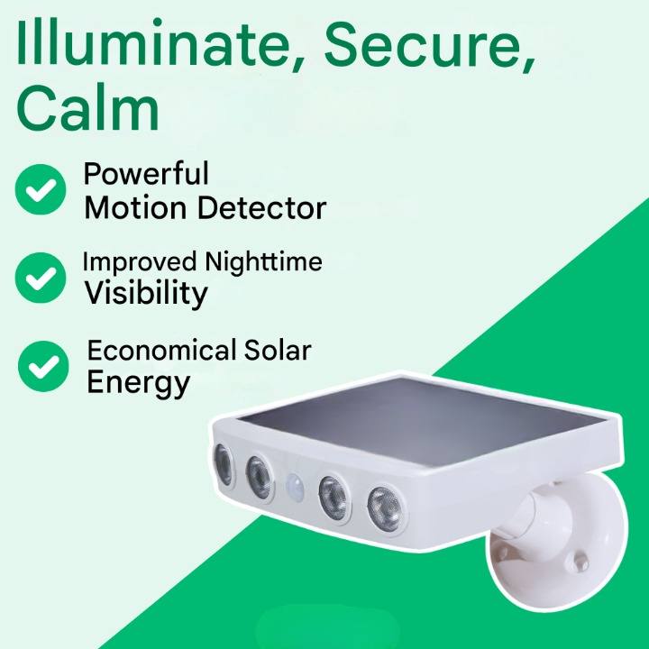 Motion Sensor Solar Garden Light