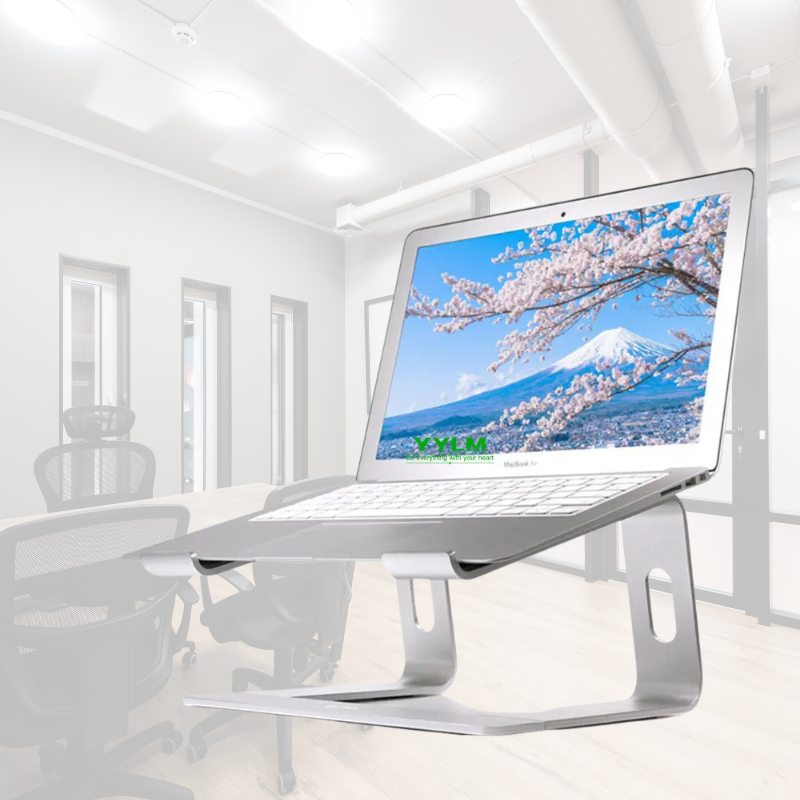 Premium Aluminum Laptop Elevation Stand for Comfortable Work