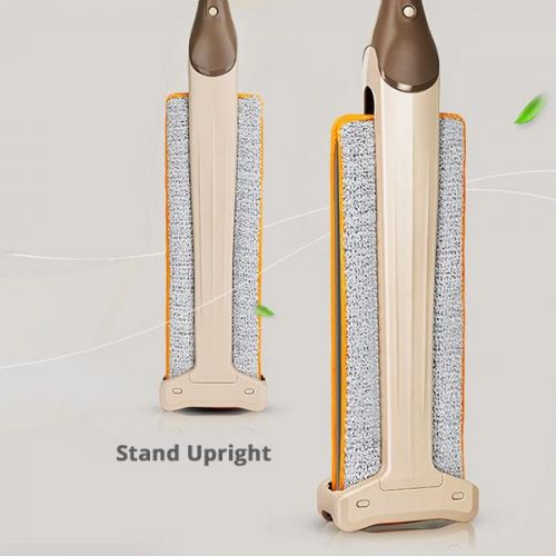 Revolutionary 2-in-1 Microfiber Mop and Broom with 360° Spin