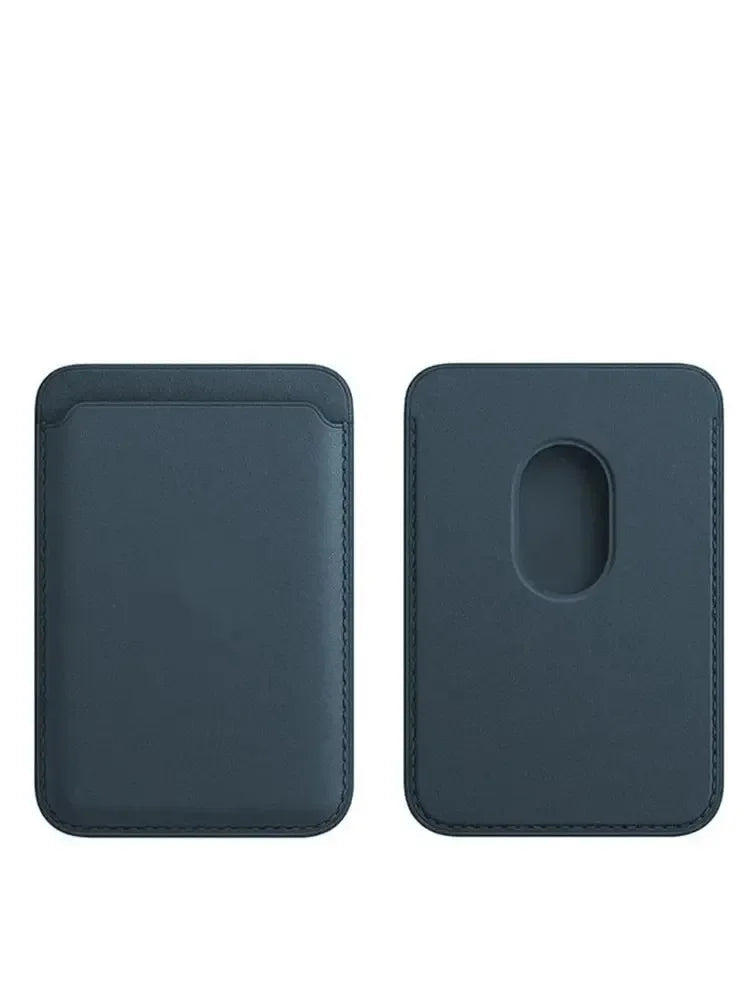 Secure Leather Card Holder Wallet for iPhone Models