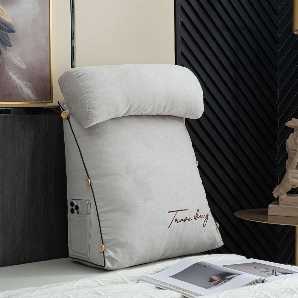 CozyNest – Premium Support Pillow for Reading and Relaxation
